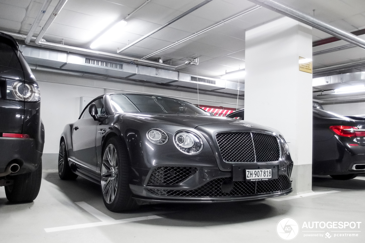 Bentley Continental GTC Speed 2016