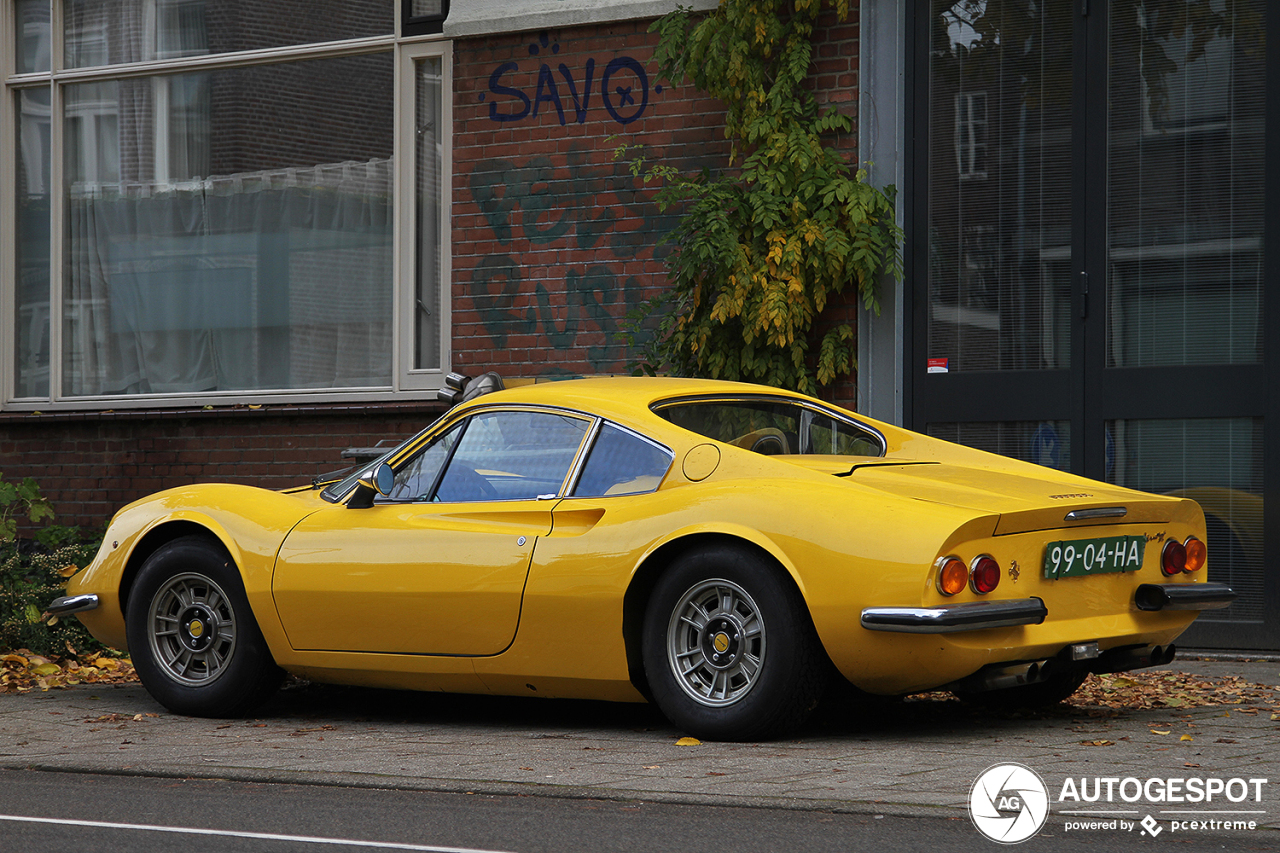 这台法拉利 Dino 246 GT 在荷兰已经呆了45 年