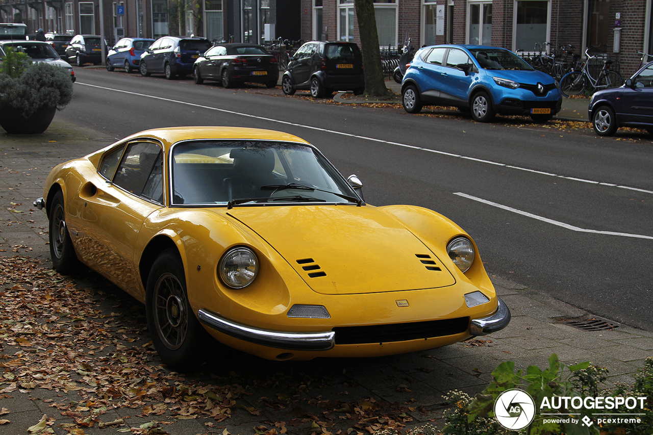Deze Ferrari Dino 246 GT is al 45 jaar in Nederland