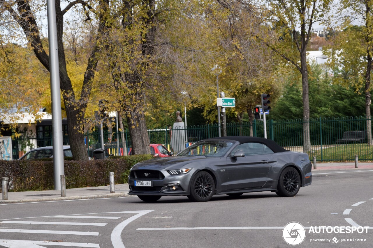 Ford Mustang GT Convertible 2015