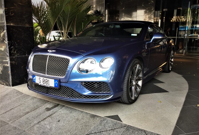 Bentley Continental GT Speed 2016