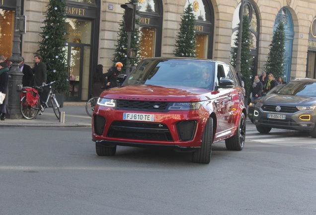 Land Rover Range Rover Sport SVR 2018