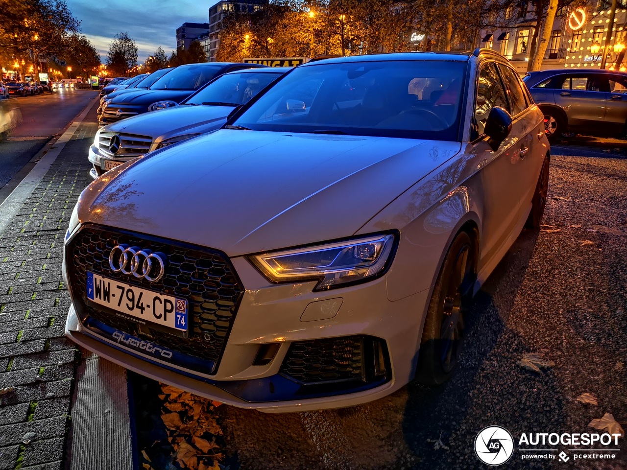 Audi RS3 Sportback 8V 2018