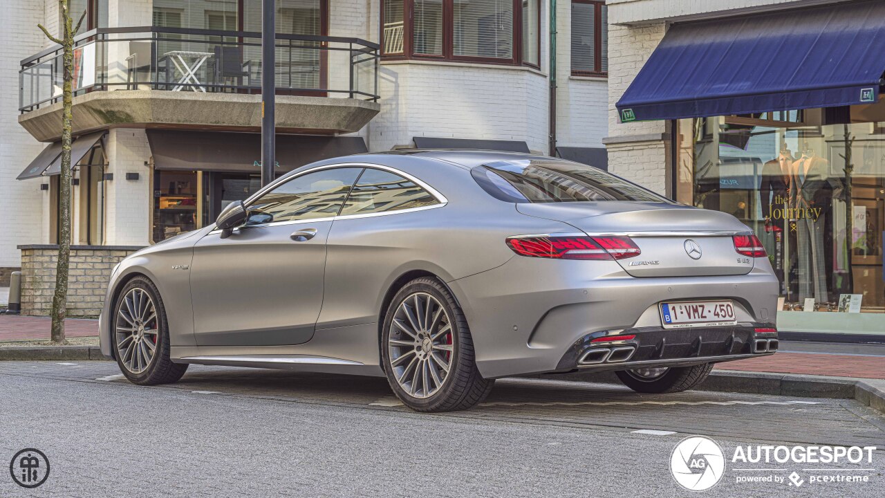 Mercedes-AMG S 63 Coupé C217 2018