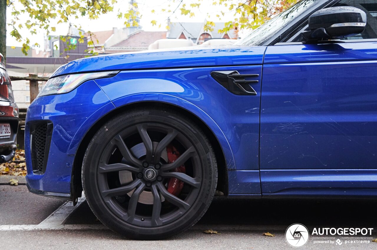 Land Rover Range Rover Sport SVR 2018