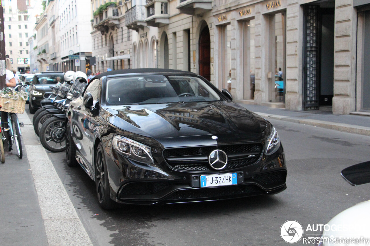 Mercedes-AMG S 63 Convertible A217