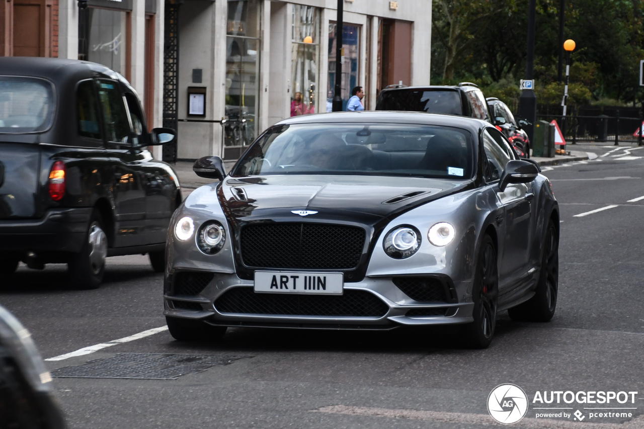 Bentley Continental Supersports Coupé 2018