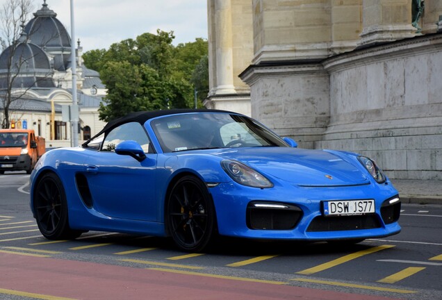 Porsche 981 Boxster Spyder