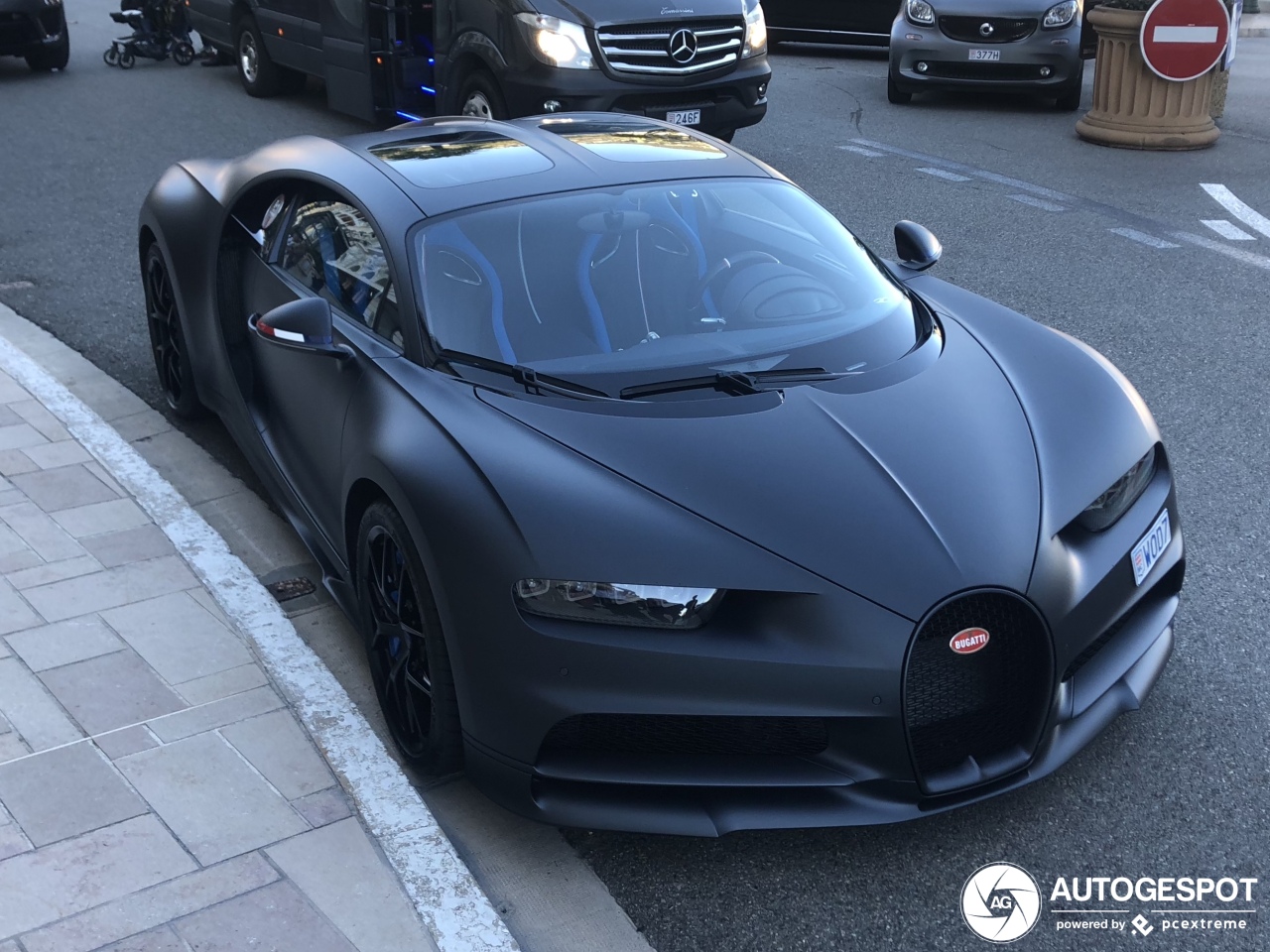 Tweede Bugatti Chiron Sport 110 Ans staat ook in Monaco