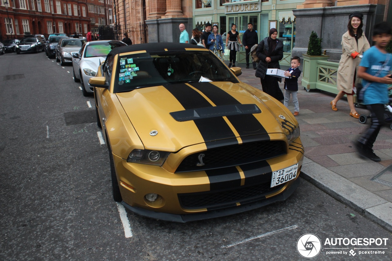 Ford Mustang Shelby GT500 Convertible 2014