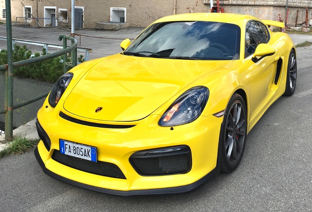 Porsche 981 Cayman GT4