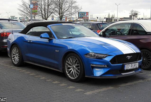 Ford Mustang GT Convertible 2018