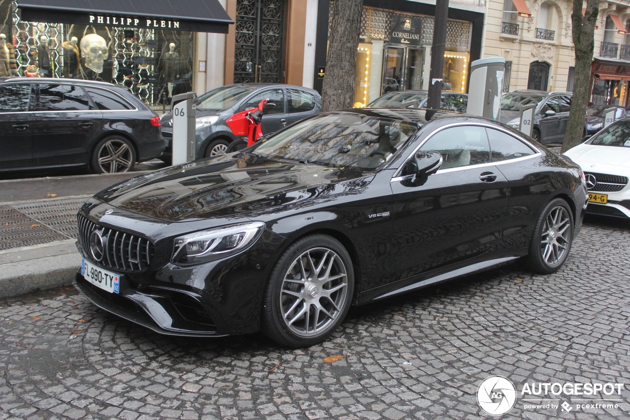 Mercedes-AMG S 63 Coupé C217 2018