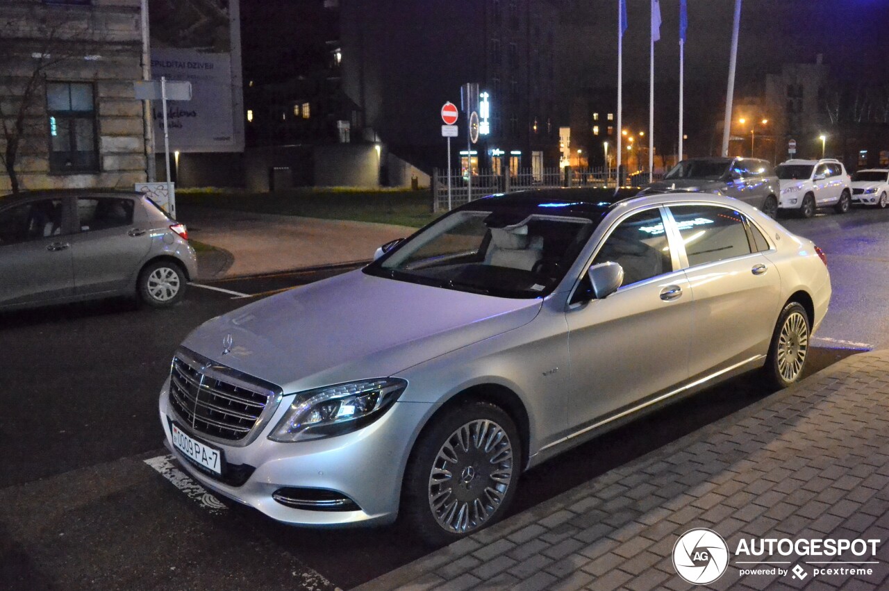 Mercedes-Maybach S 600 X222