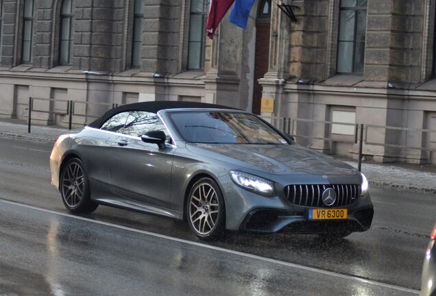 Mercedes-AMG S 63 Convertible A217 2018