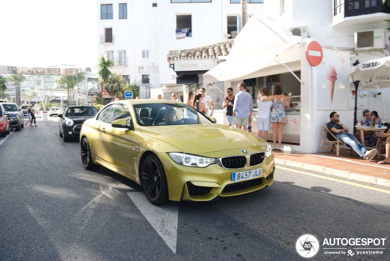 BMW M4 F83 Convertible