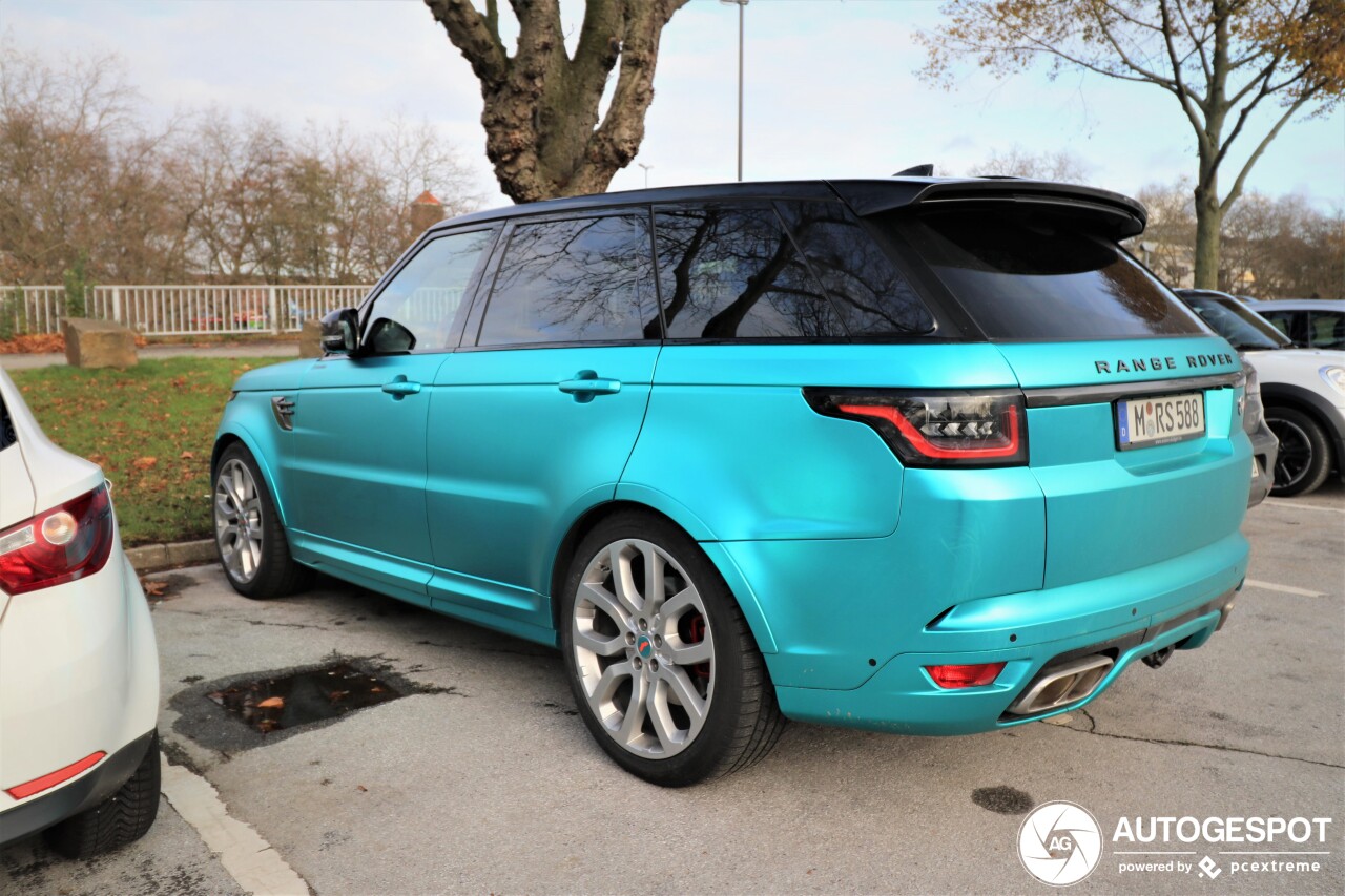 Land Rover Range Rover Sport SVR 2018