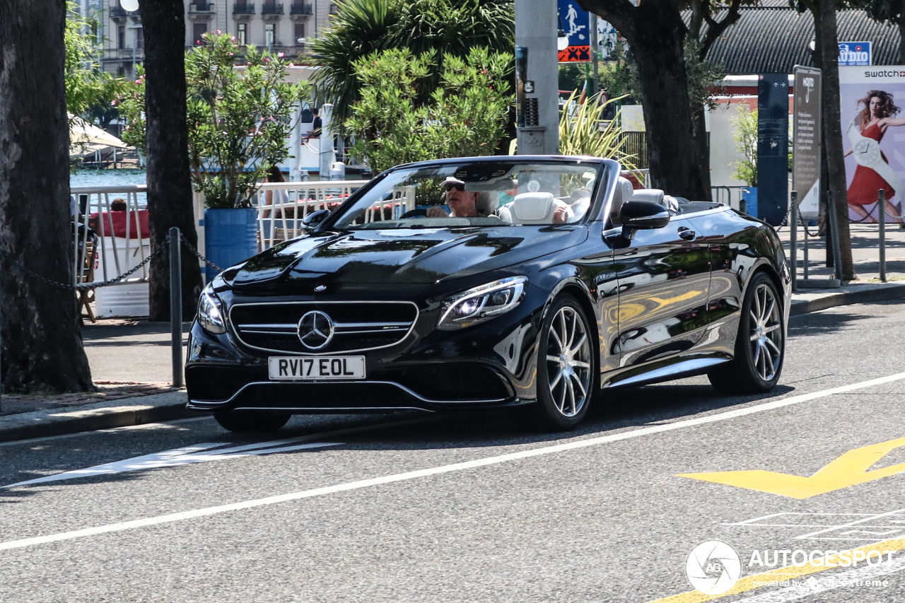 Mercedes-AMG S 63 Convertible A217