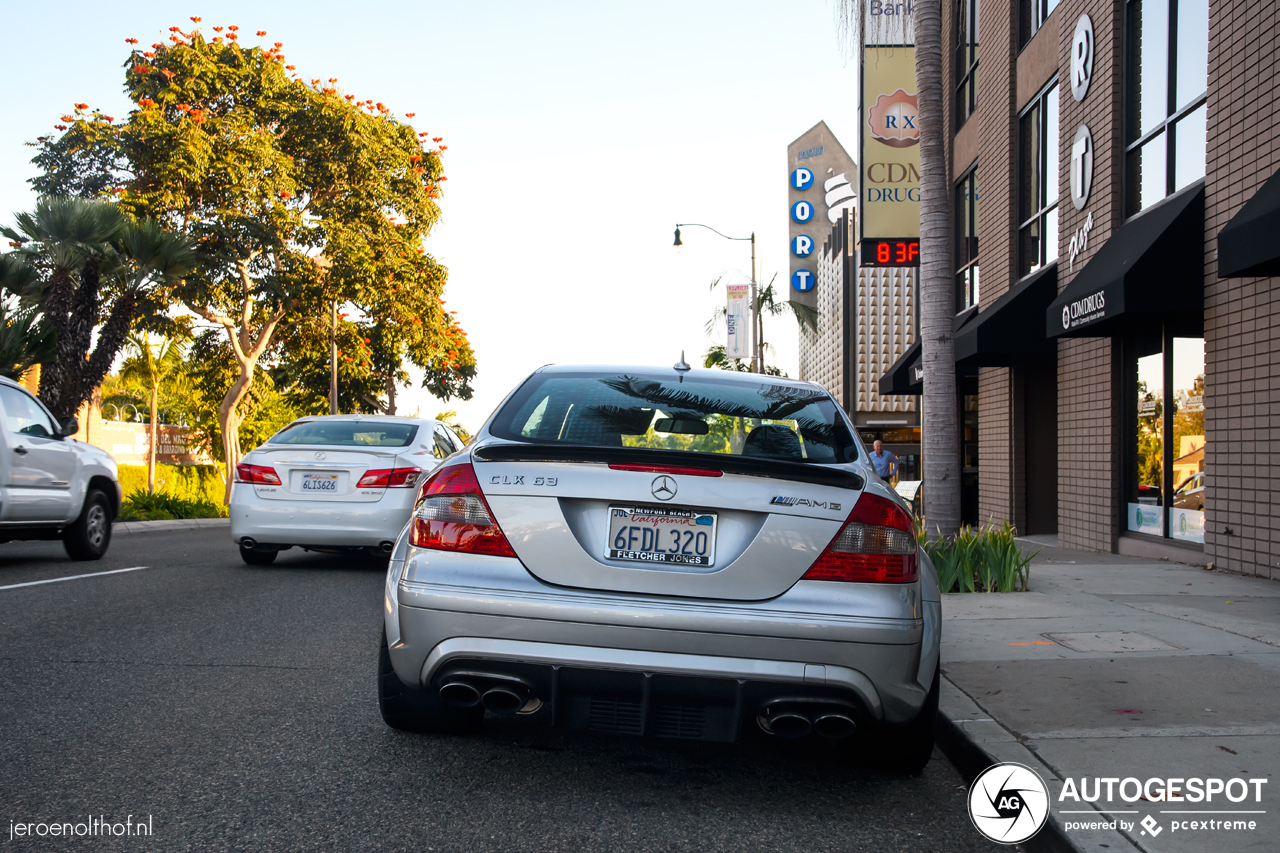 Mercedes-Benz CLK 63 AMG Black Series is het meest ingetogen