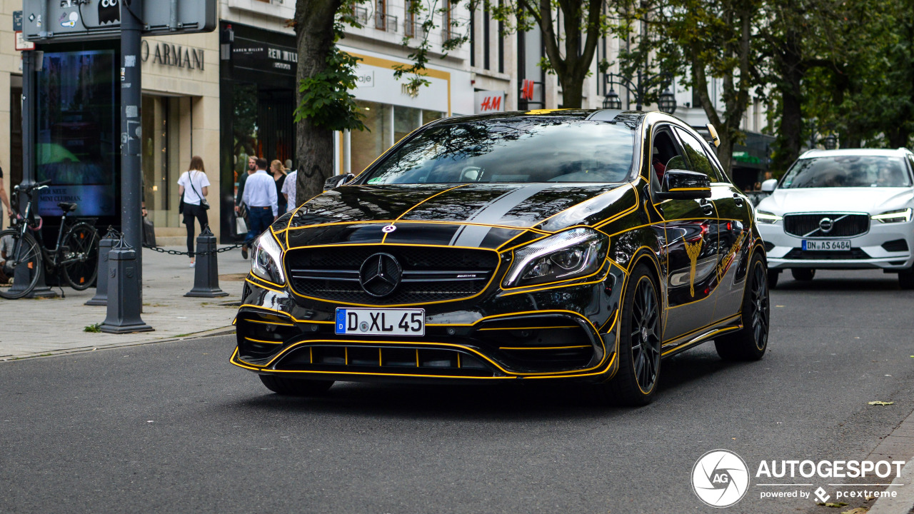 Mercedes-AMG A 45 W176 Yellow Night Edition