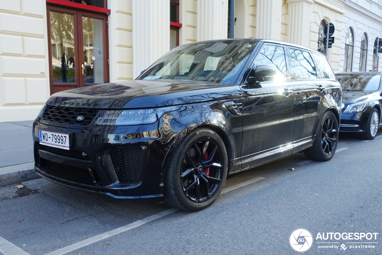 Land Rover Range Rover Sport SVR 2018