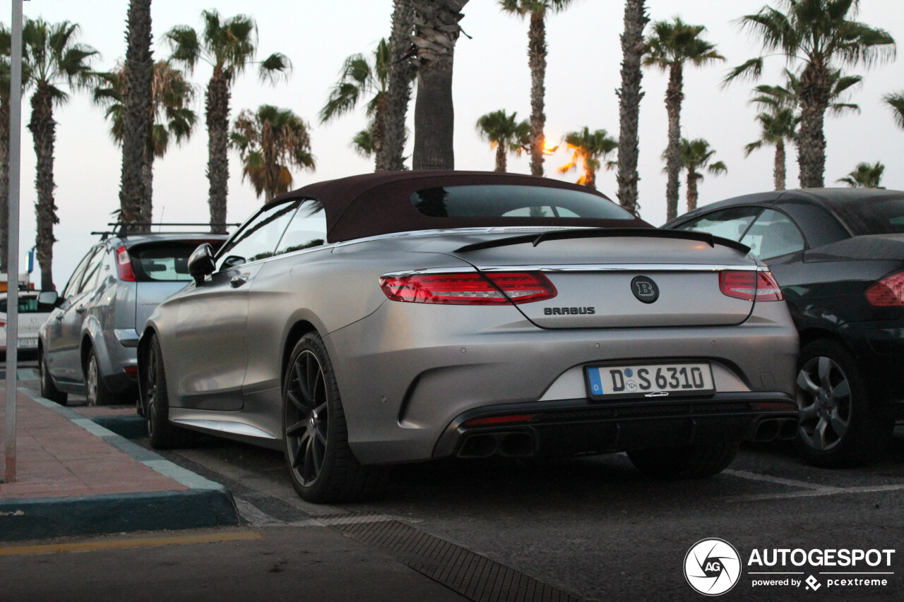 Mercedes-AMG Brabus S B63-650 Convertible A217