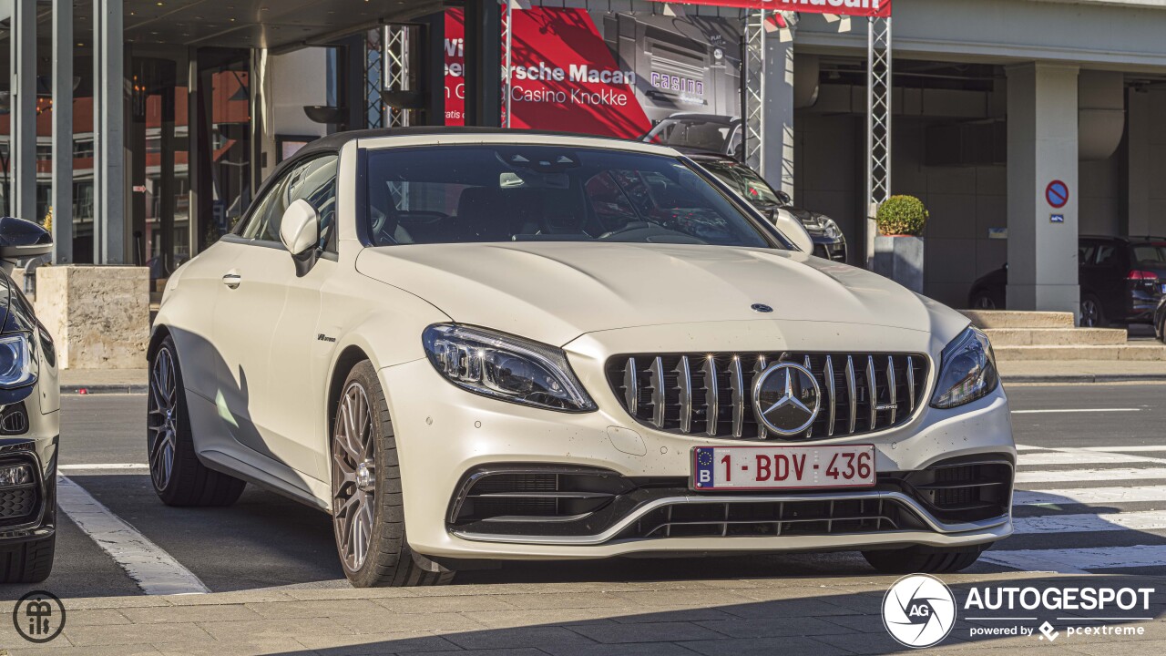 Mercedes-AMG C 63 S Convertible A205 2018