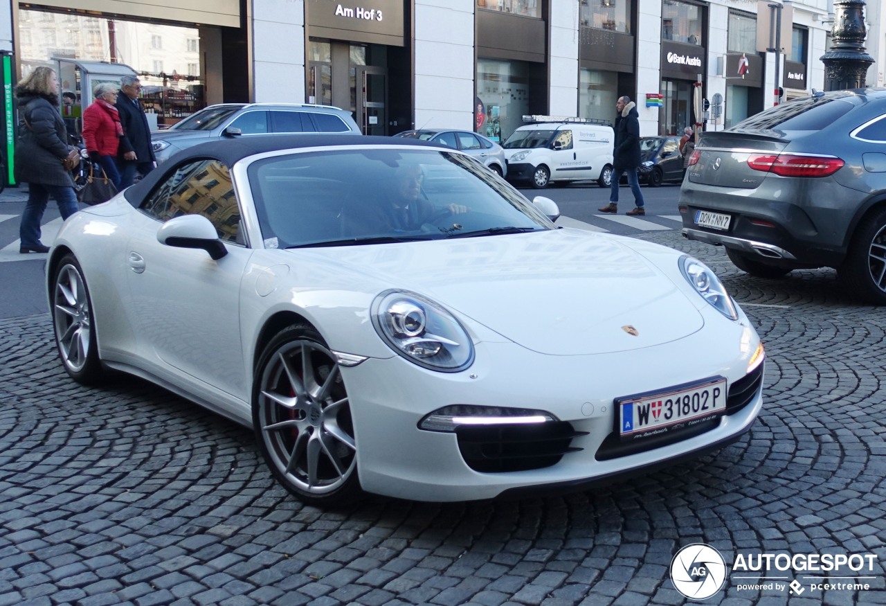 Porsche 991 Carrera 4S Cabriolet MkI