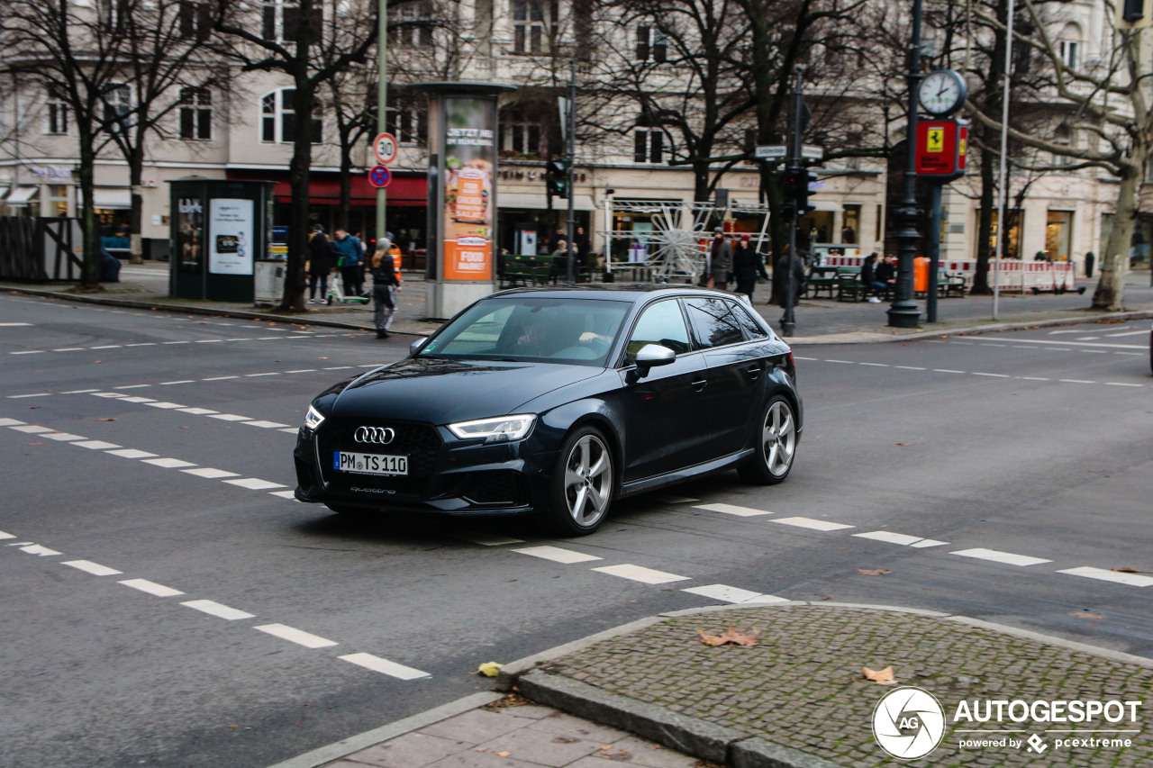 Audi RS3 Sportback 8V 2018