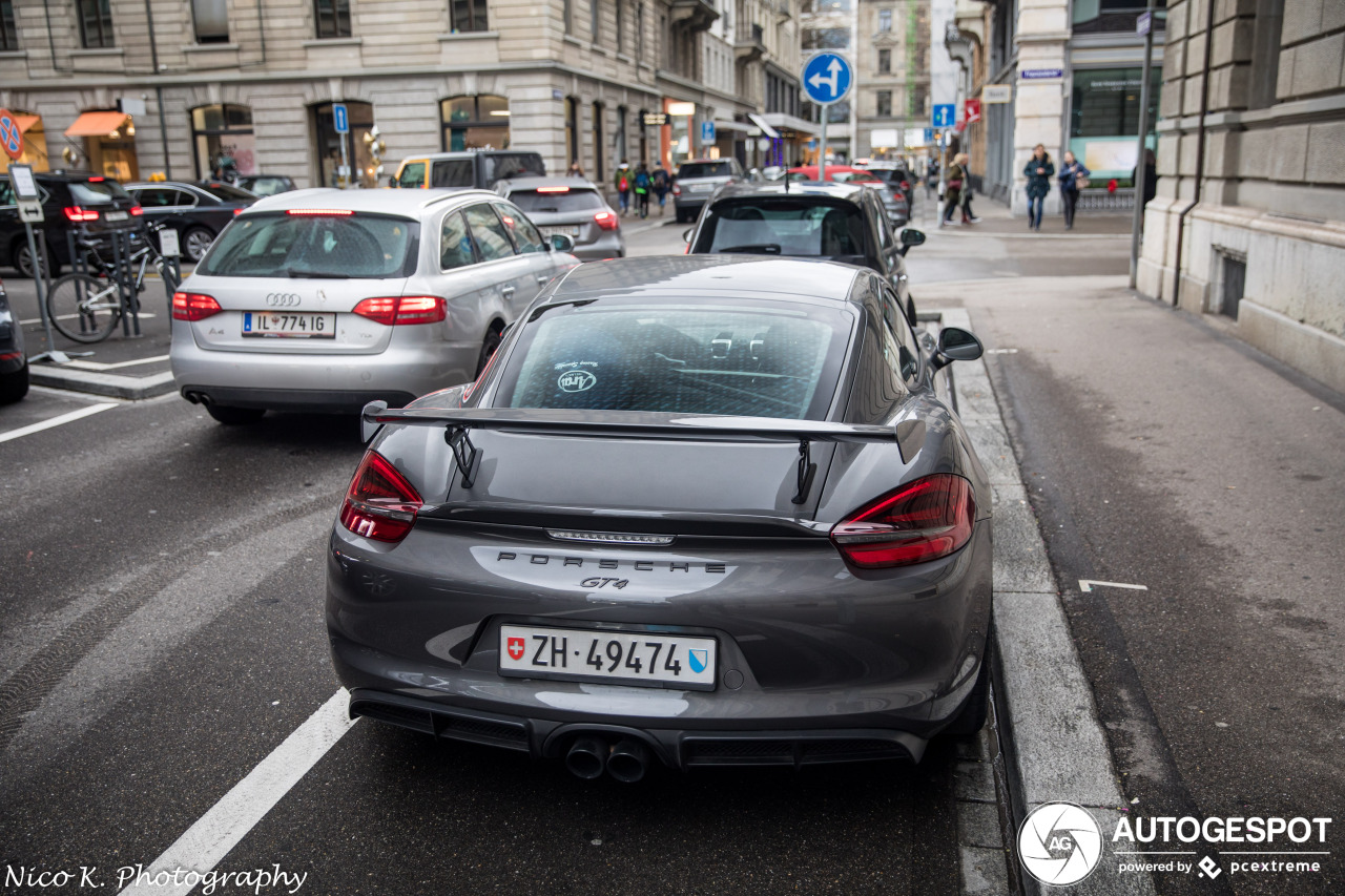 Porsche 981 Cayman GT4