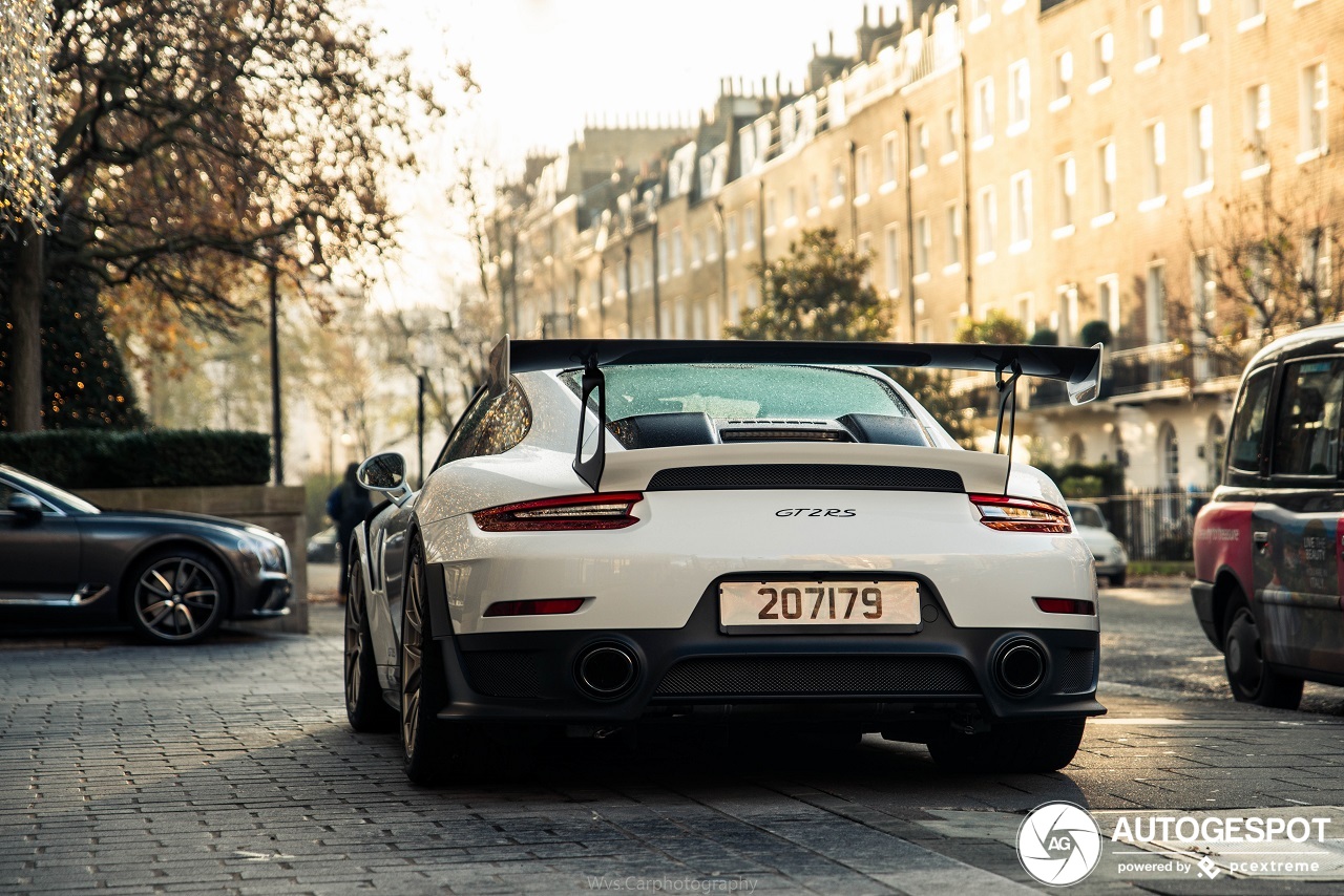 Porsche 991 GT2 RS Weissach Package