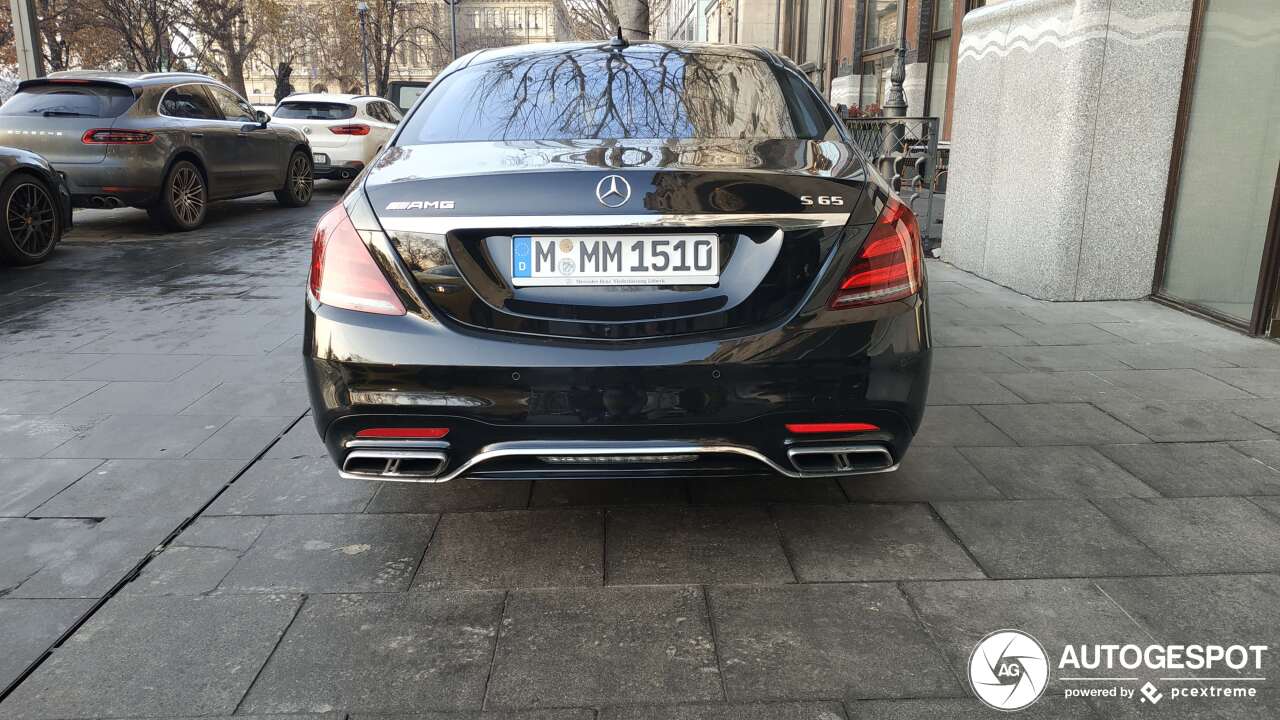 Mercedes-AMG S 65 V222 2017