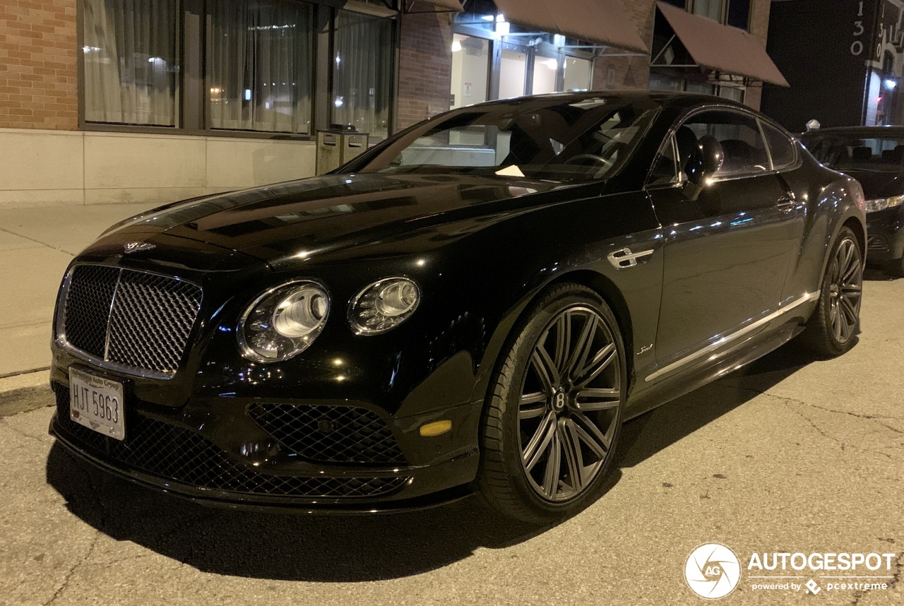 Bentley Continental GT Speed 2016