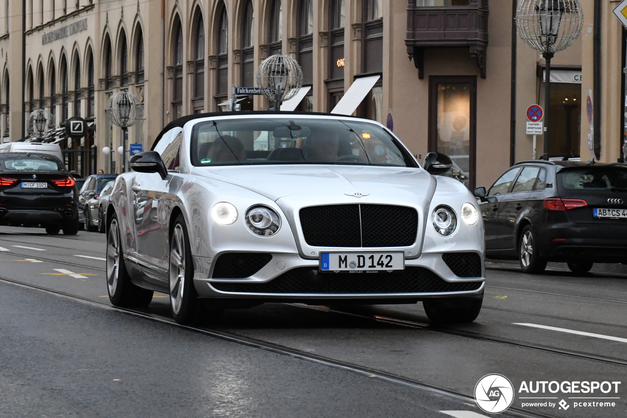 Bentley Continental GTC V8 S 2016