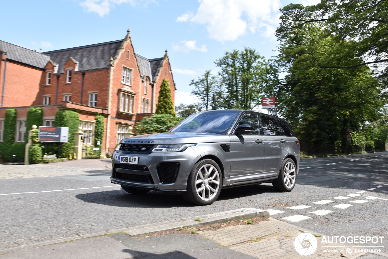 Land Rover Range Rover Sport SVR 2018