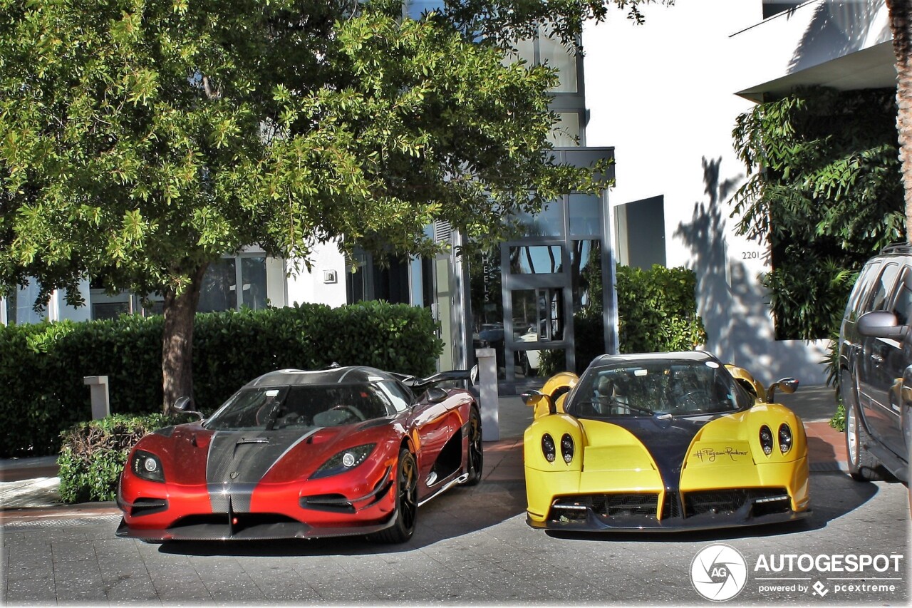 Sunshine Combo: Koenigsegg Agera XS & Pagani Huayra Roadster