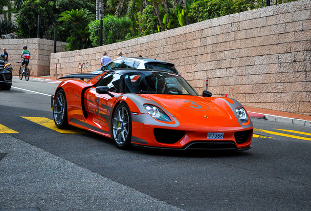 Porsche 918 Spyder Weissach Package