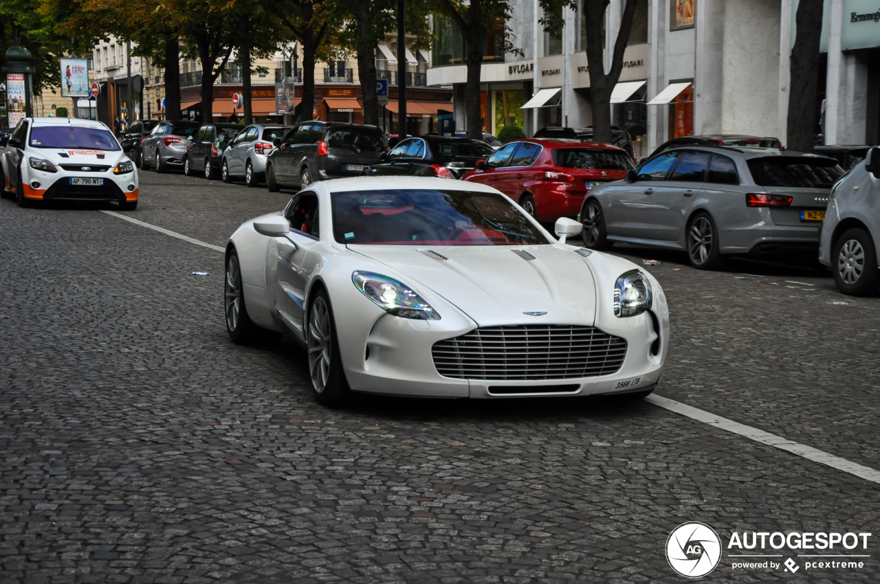 Aston Martin One-77 blijft een droomauto