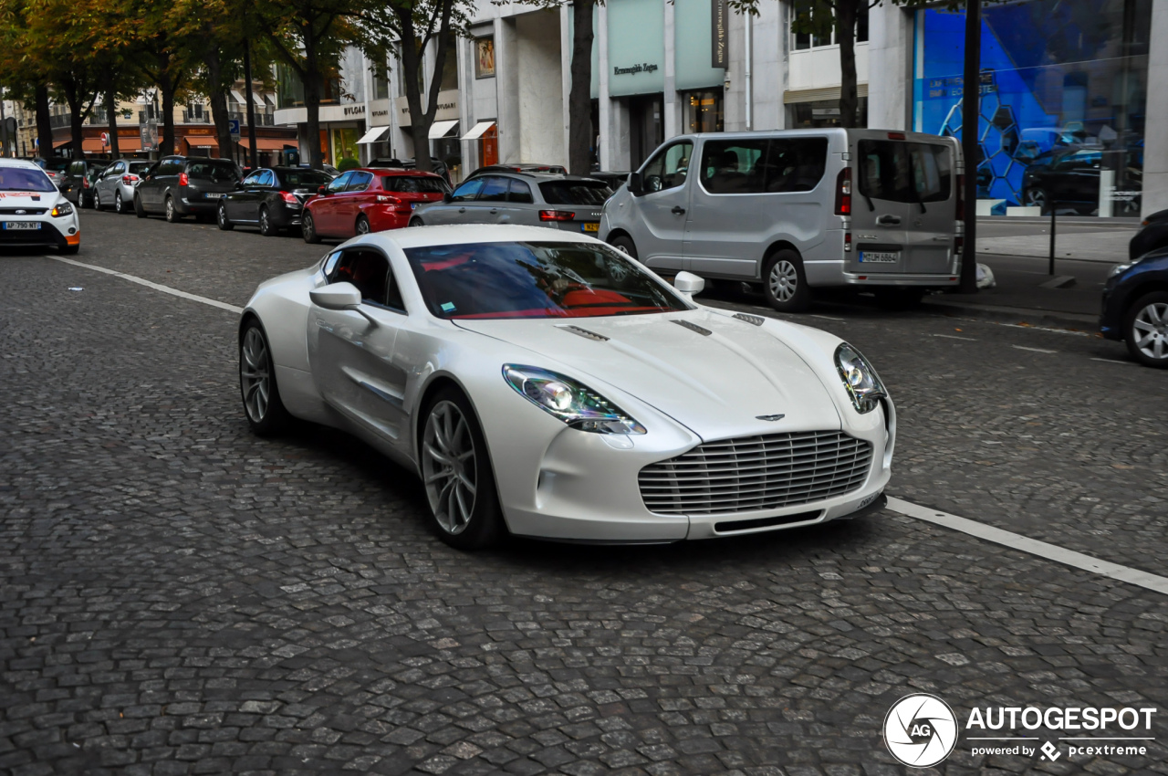 Aston Martin One-77 blijft een droomauto