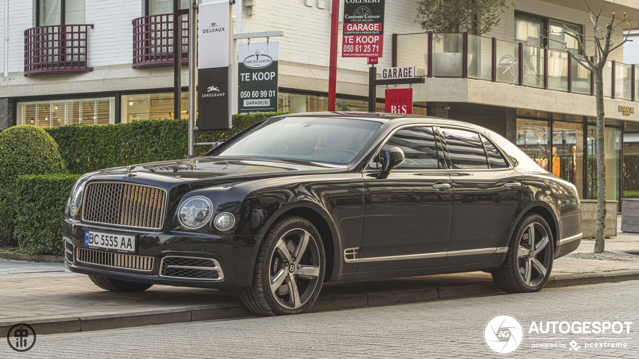 Bentley Mulsanne Speed 2016