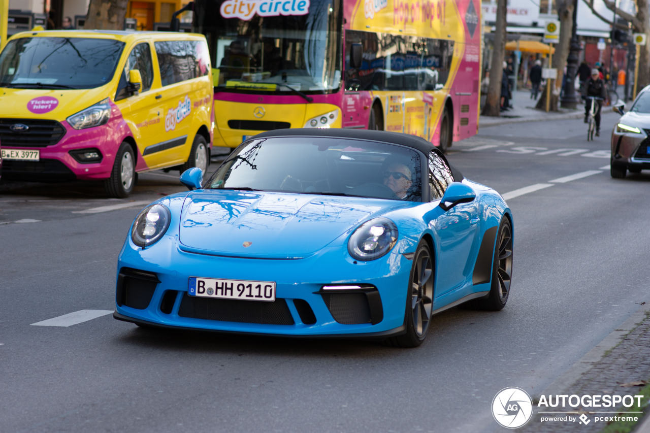 Porsche 991 Speedster