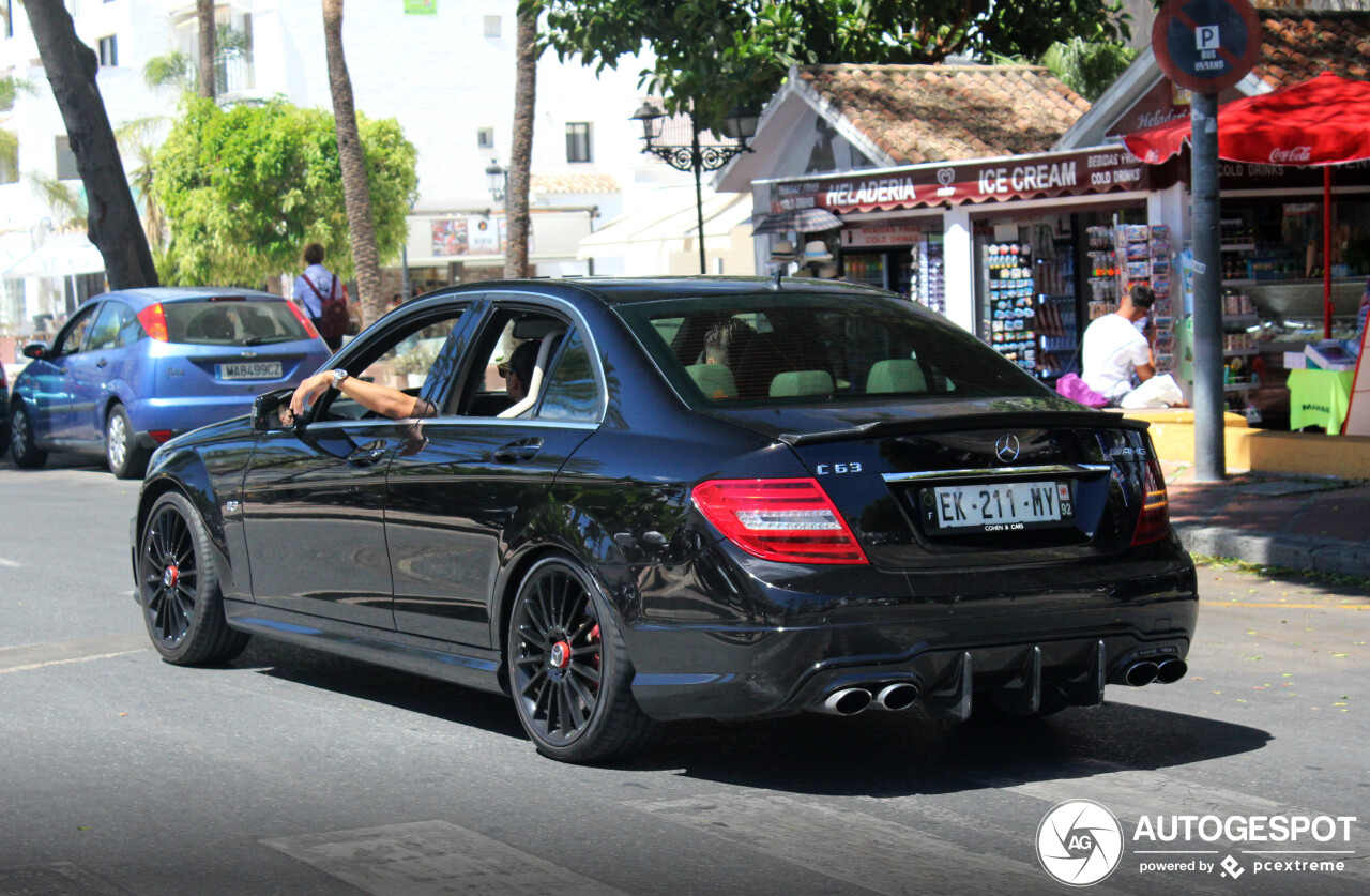 Mercedes-Benz C 63 AMG W204 2012