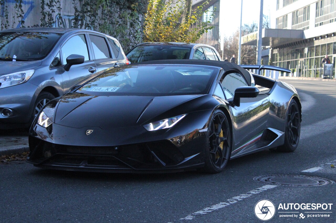 Lamborghini Huracán LP640-4 Performante Spyder