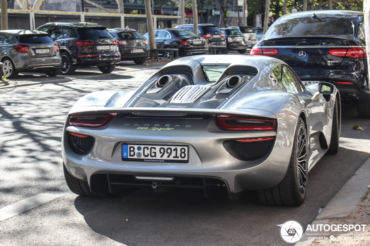 Porsche 918 Spyder - 12 December 2019 - Autogespot