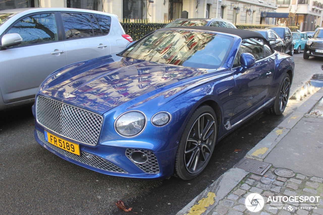 Bentley Continental GTC 2019 First Edition