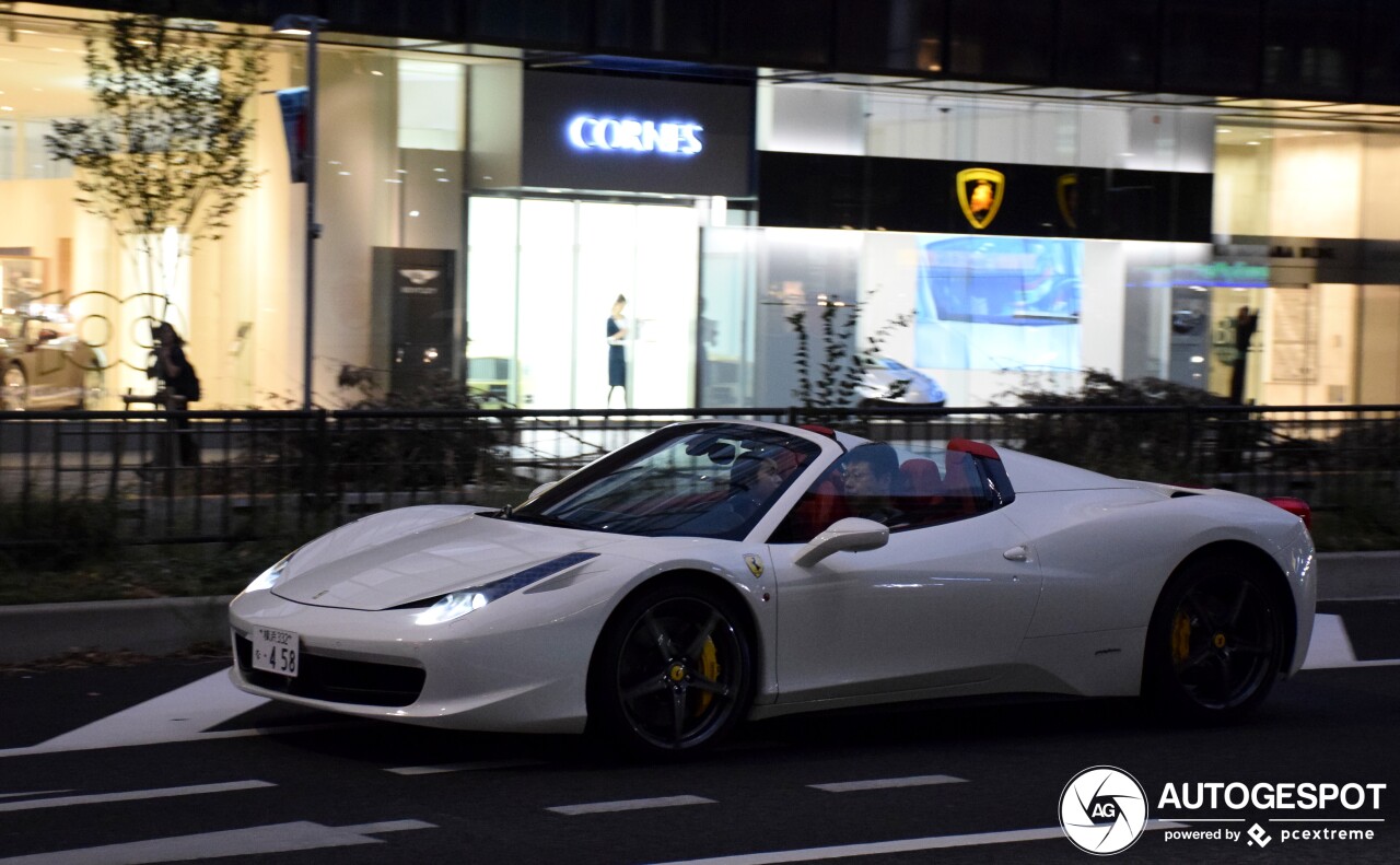 Ferrari 458 Spider