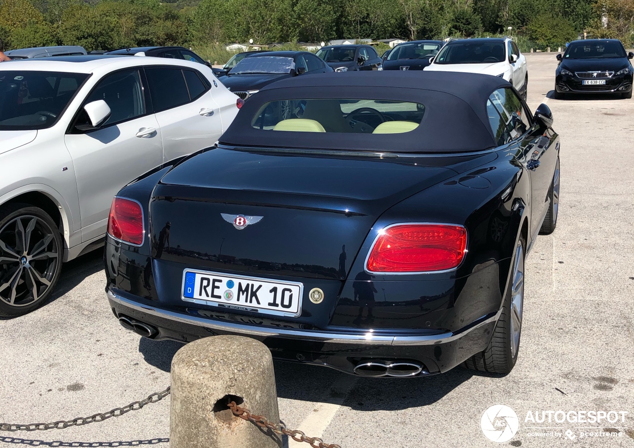 Bentley Continental GTC V8 2016