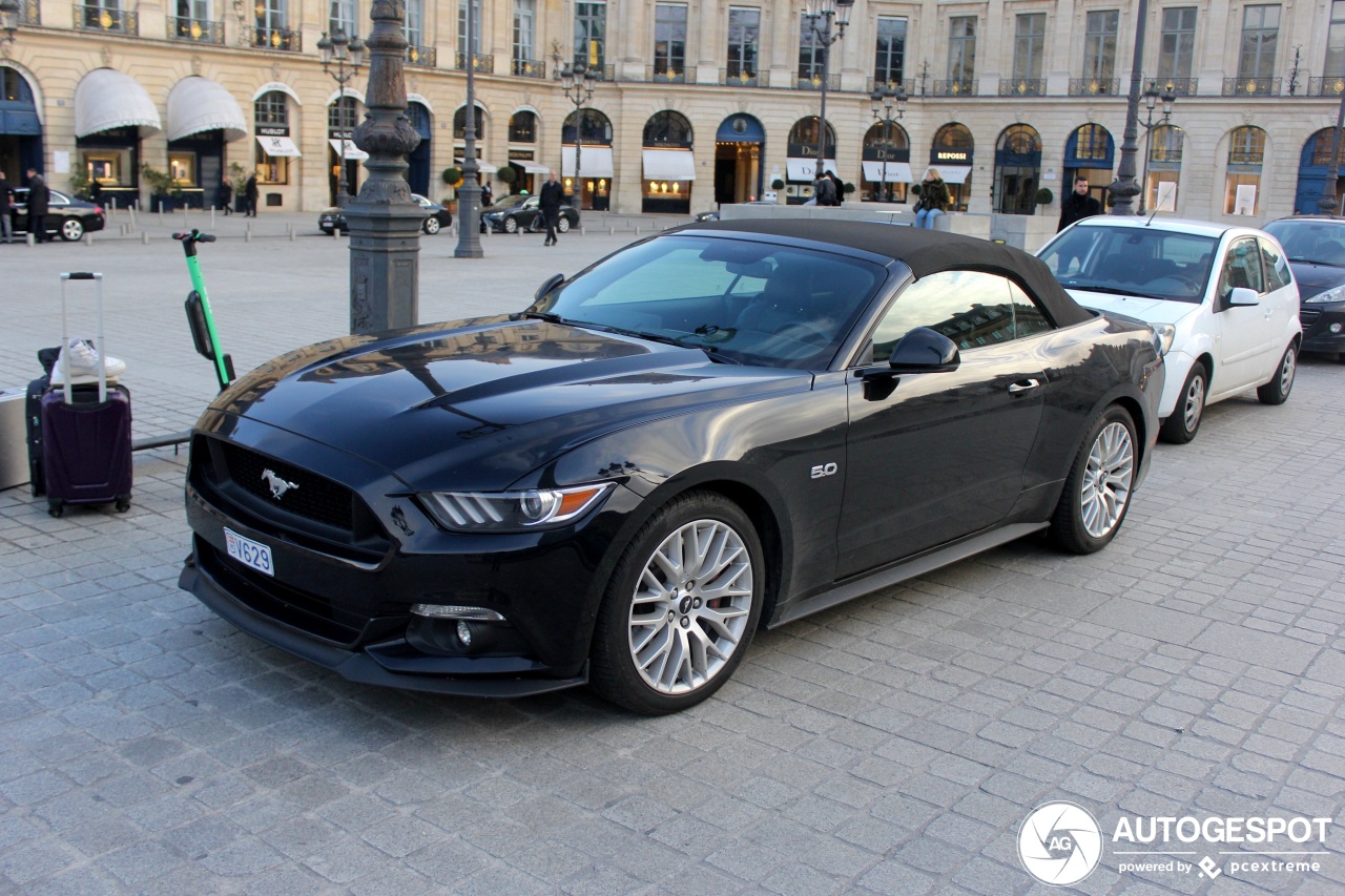 Ford Mustang GT Convertible 2015