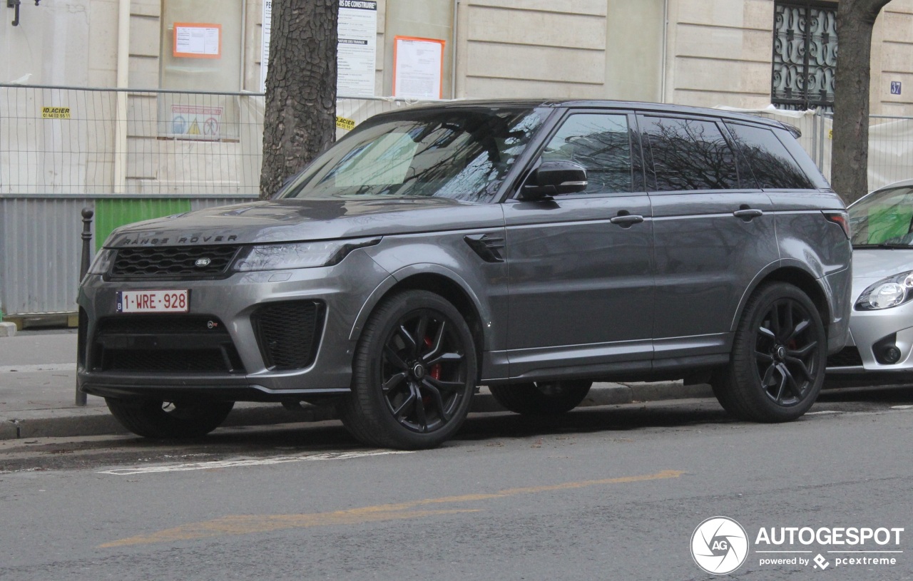 Land Rover Range Rover Sport SVR 2018