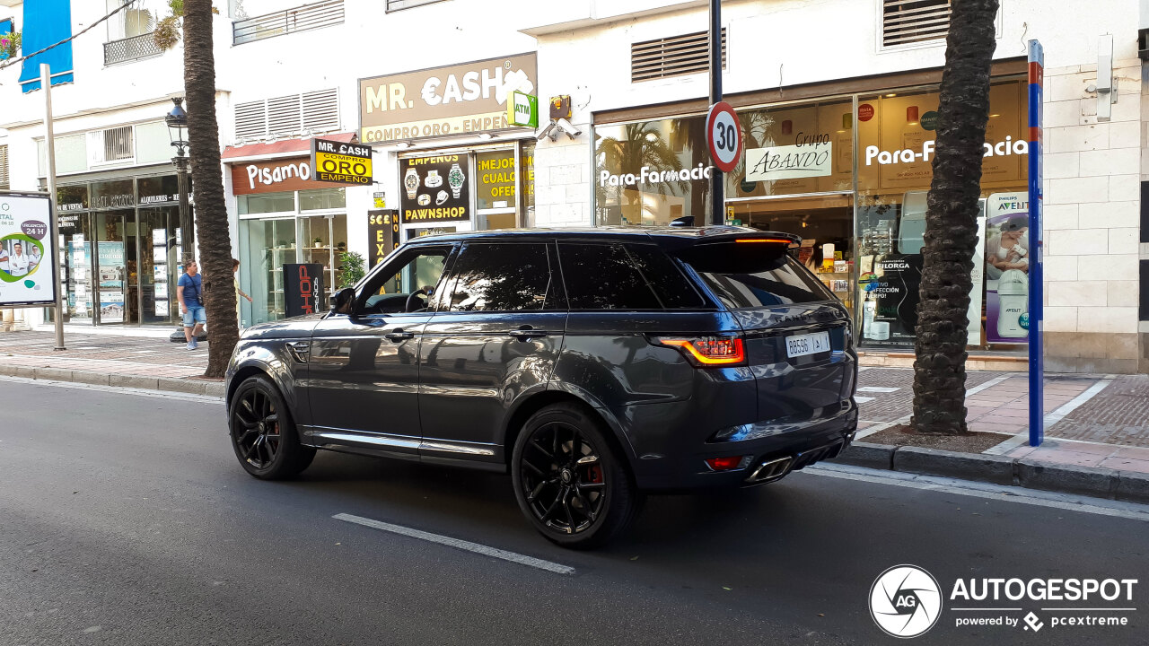 Land Rover Range Rover Sport SVR 2018